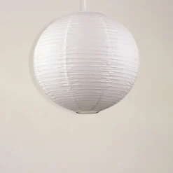 Rislampa 'Lycka' - Vit 40cm