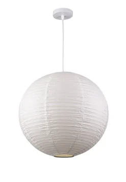 Rislampa 'Lycka' - Vit 40cm