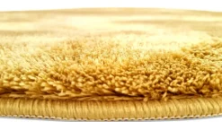 Rund matta 'Aranga Super Soft' 200cm - Gul
