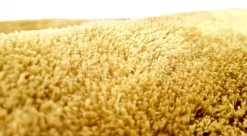 Rund matta 'Aranga Super Soft' 200cm - Gul