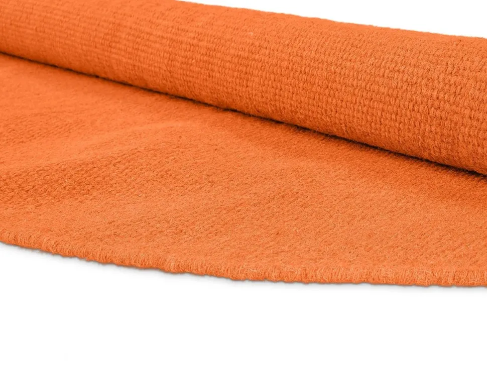 Rund matta 'Hamilton' - Orange Peel