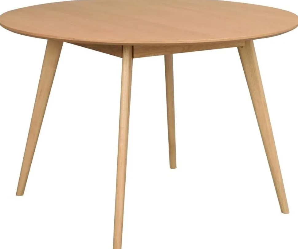 Runt Matbord 'Yumi' Runt 115cm - Ek