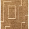 Ryamatta 'Kiberg Handvävd Ull' - Beige