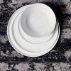 Serveringsfat 'Boho white' - Vit