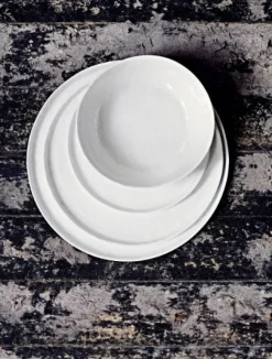 Serveringsfat 'Boho white' - Vit