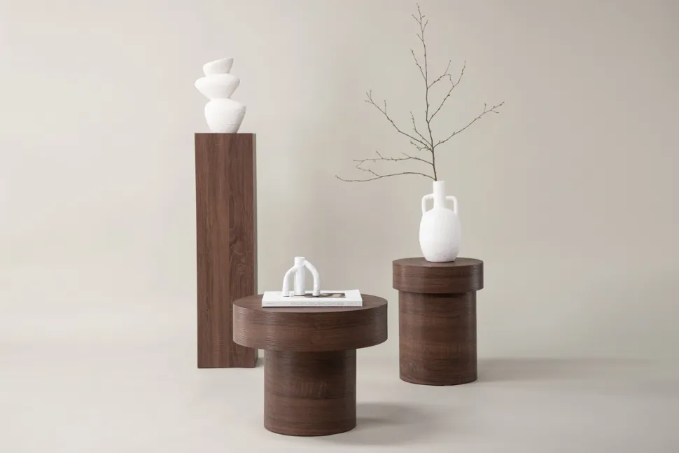 Sidbord 'Rättvik' 23x95 - Brun