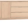Sideboard 'Filippa' 150x85cm - Ek/Vitpigmenterad