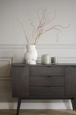 Sideboard 'Filippa' 122x85cm - Mörk ek