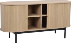 Sideboard 'Haddington' - Vitpigmenterad/Svart
