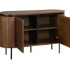 Sideboard 'Kärra' - Valnöt/Svart
