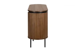 Sideboard 'Kärra' - Valnöt/Svart