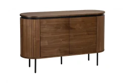 Sideboard 'Kärra' - Valnöt/Svart