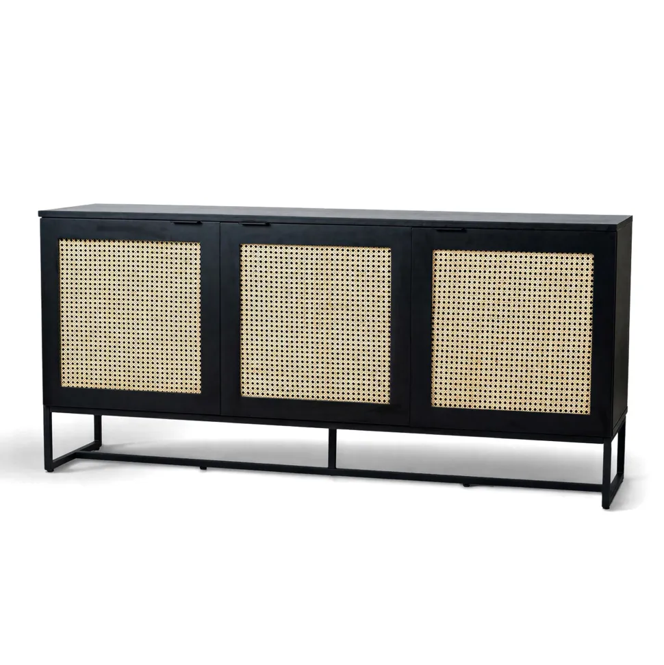 Sideboard 'Sailor' - Svart/Natur