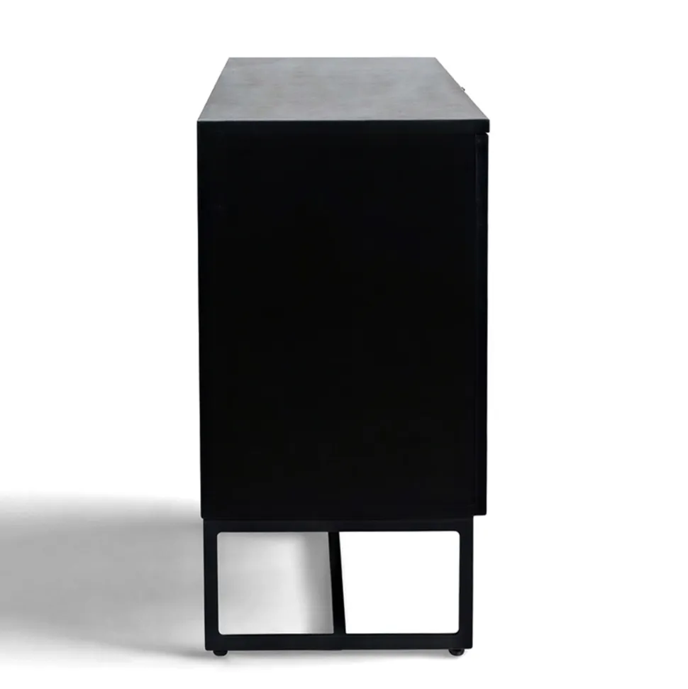 Sideboard 'Sailor' - Svart/Natur