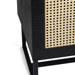 Sideboard 'Sailor' - Svart/Natur