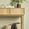 Sidebord 'Herringbone' - Ek