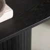 Sidobord 'Barkaby' 40x130cm - Svart