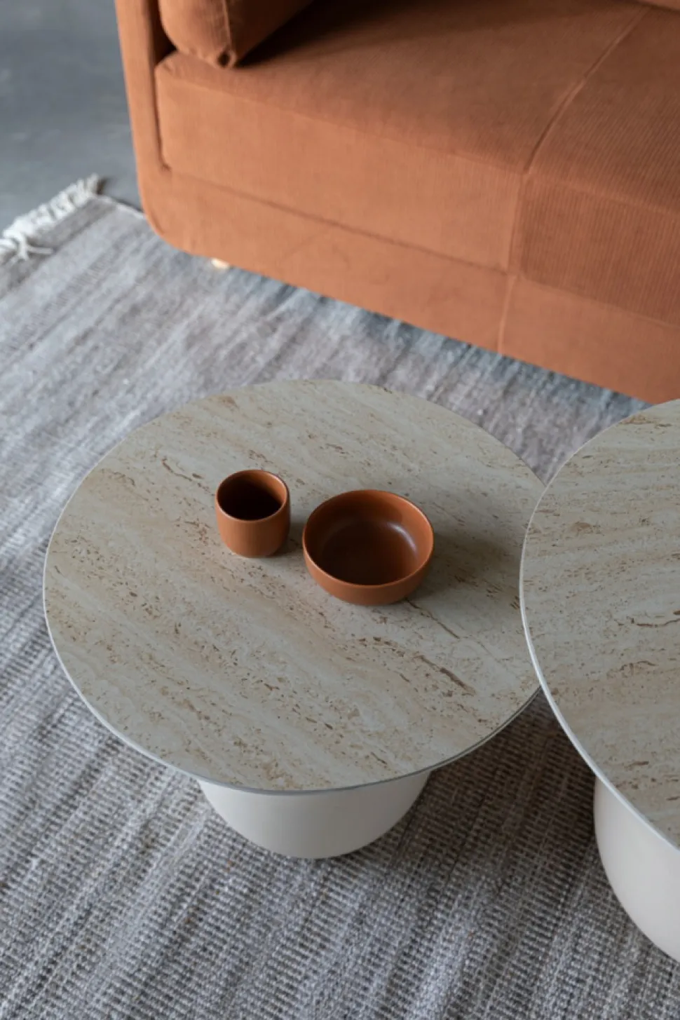 Sidobord 'Karula' - Beige