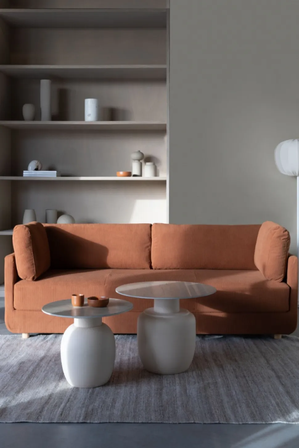 Sidobord 'Karula' - Beige