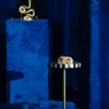 Sidobord 'Strike Lucky' - Svart/Vit