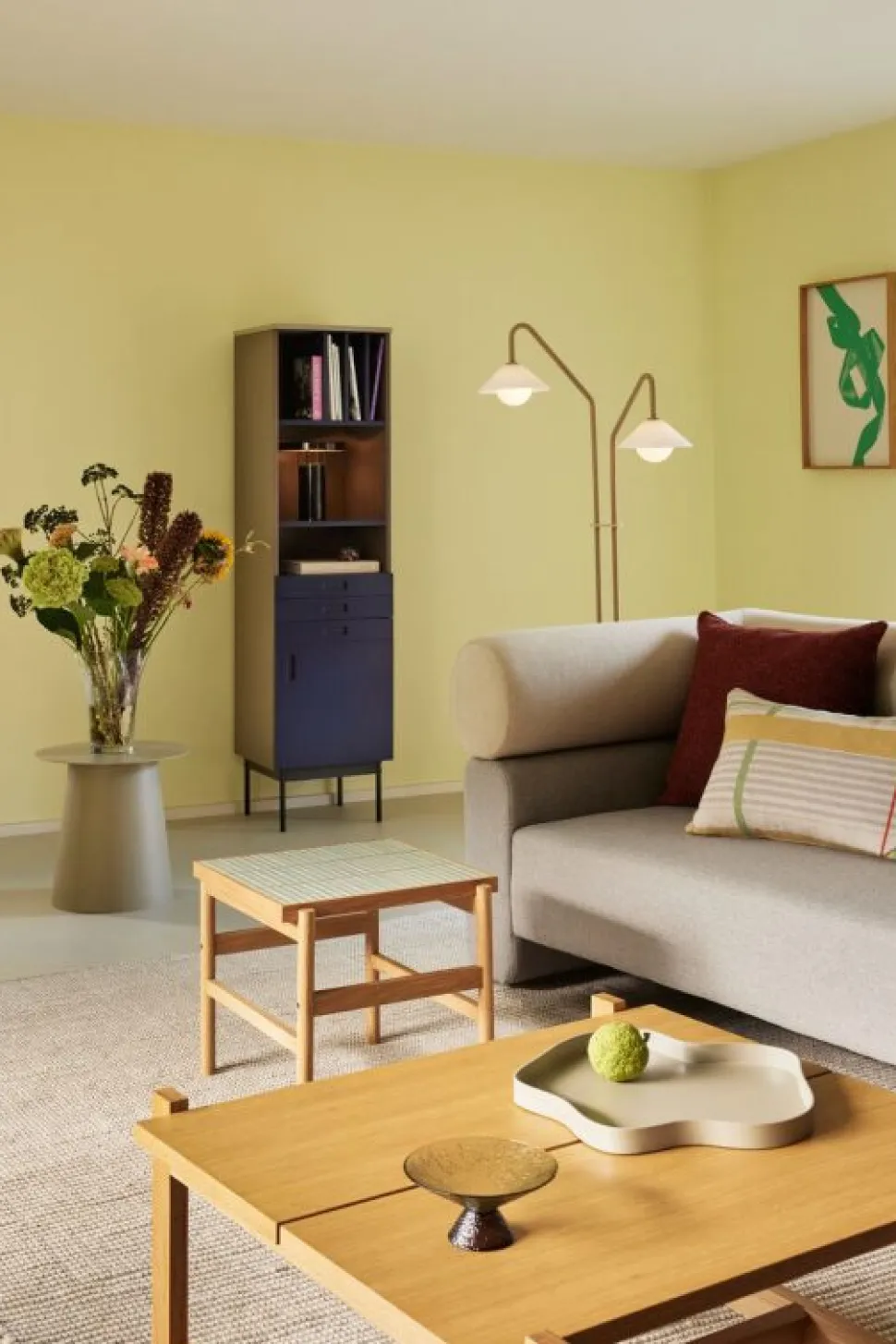 Sidobord 'Tile' - Mint