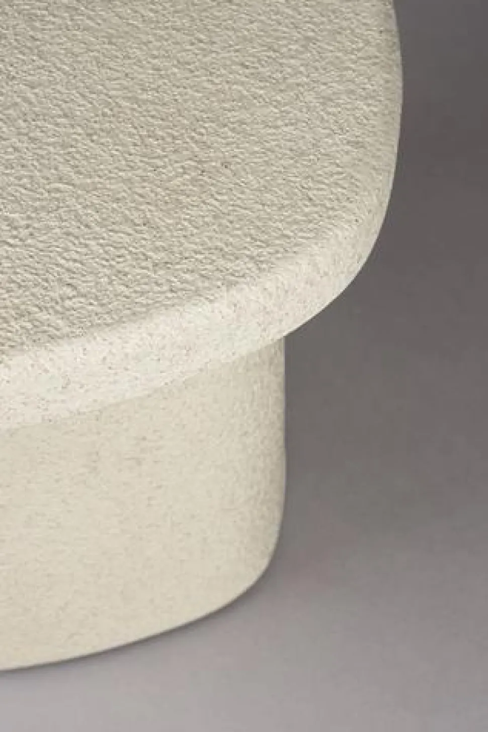Sidobord 'Veda' 41cm- Beige