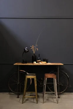 Sidobord Vintage bicycle - Trä/Järn