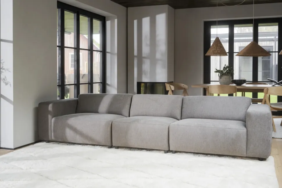 4-Sitssoffa 'Willard' - Beige