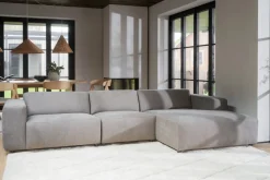 4-Sitssoffa 'Willard' Schäslong H - Beige