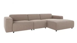4-Sitssoffa 'Willard' Schäslong H - Beige