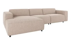 4-Sitssoffa 'Willard' Schäslong V - Ljusbeige