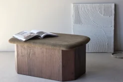 Sittbänk 'Holte' - Brun