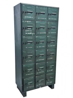 Skåp 'Old locker' - Grön