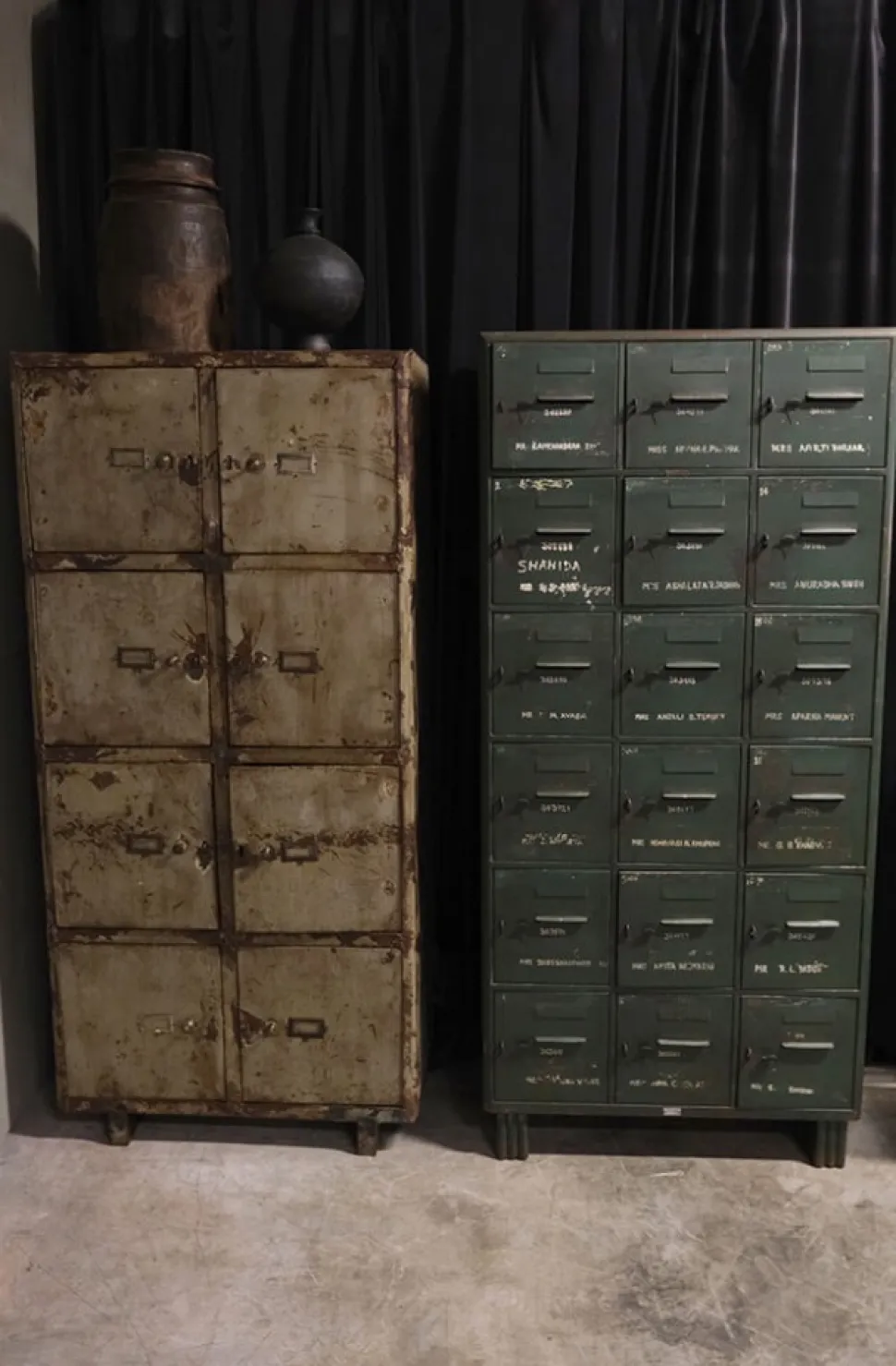 Skåp 'Old locker' - Grön