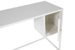 Skrivbord 'Bergslagen' 45x95 - Vit