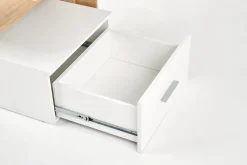 Skrivbord 'Grosso' - Vit/Natur