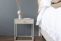 Sängbord 'Puglia' - Beige