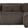 Soffa 'Bean' 4-sits - Brun/Manchester