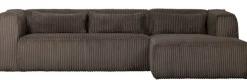 Soffa 'Bean' 4-sits - Brun/Manchester