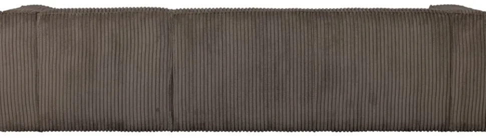 Soffa 'Bean' 4-sits - Brun/Manchester