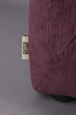 Soffa 'Giada' 1-sits - Plommon