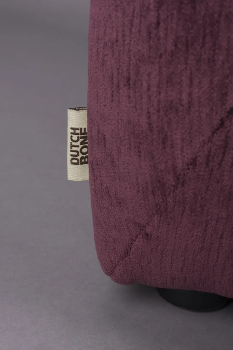 Soffa 'Giada' 1-sits - Plommon