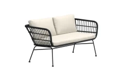 Soffa 'Isola' - Svart/beige