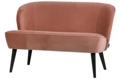 Soffa 'Sara' - Rosa/Sammet