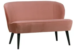 Soffa 'Sara' - Rosa/Sammet
