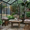 Soffbord 'Birka' Runt 85x85cm - Vintage