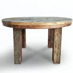 Soffbord 'Birka' Runt 85x85cm - Vintage