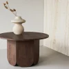 Soffbord 'Björkvik' Runt 80cm - Mocka