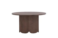 Soffbord 'Björkvik' Runt 80cm - Mocka