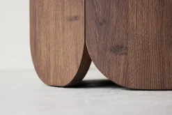 Soffbord 'Björkvik' Runt 60cm - Mocka